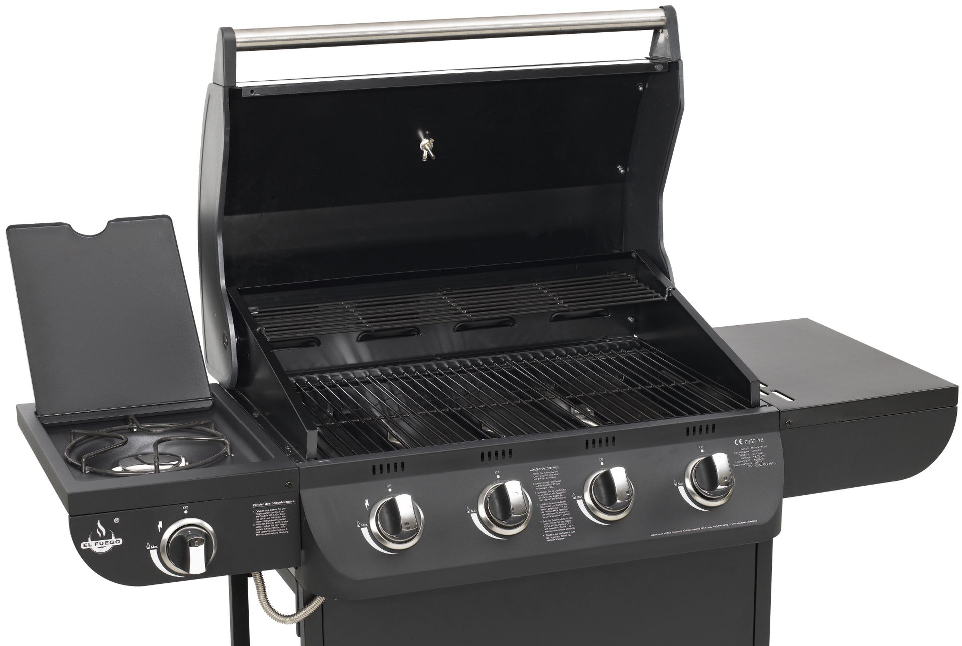El Fuego Gasgrill Columbus 4+1