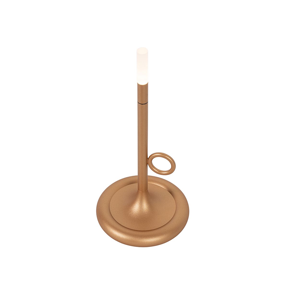 Set van 2 buiten tafellampen goud met dimmer oplaadbaar - Sjarel