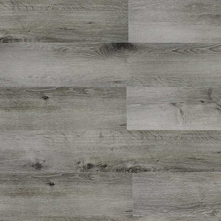 Lame PVC adhésive Poprock rustique gris 15,2 x 91,4 cm GoodHome