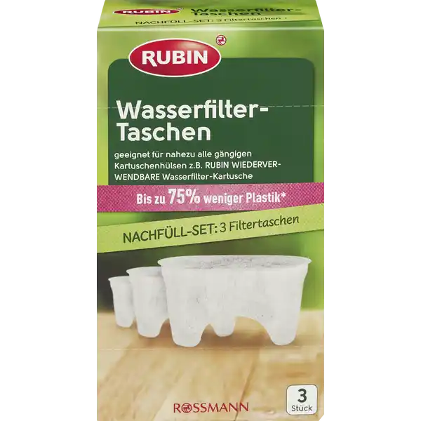 Wasserfilter-Taschen Nachfüll-Set