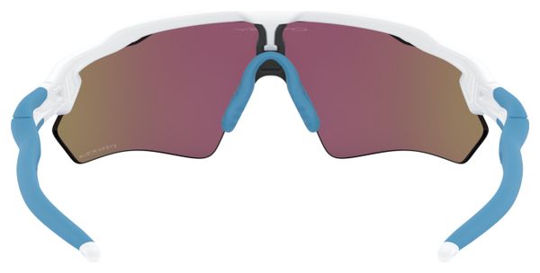 Lunettes Enfant Oakley Radar Ev Xs Path Polished White / Prizm Sapphire / Ref. OO9001-1531