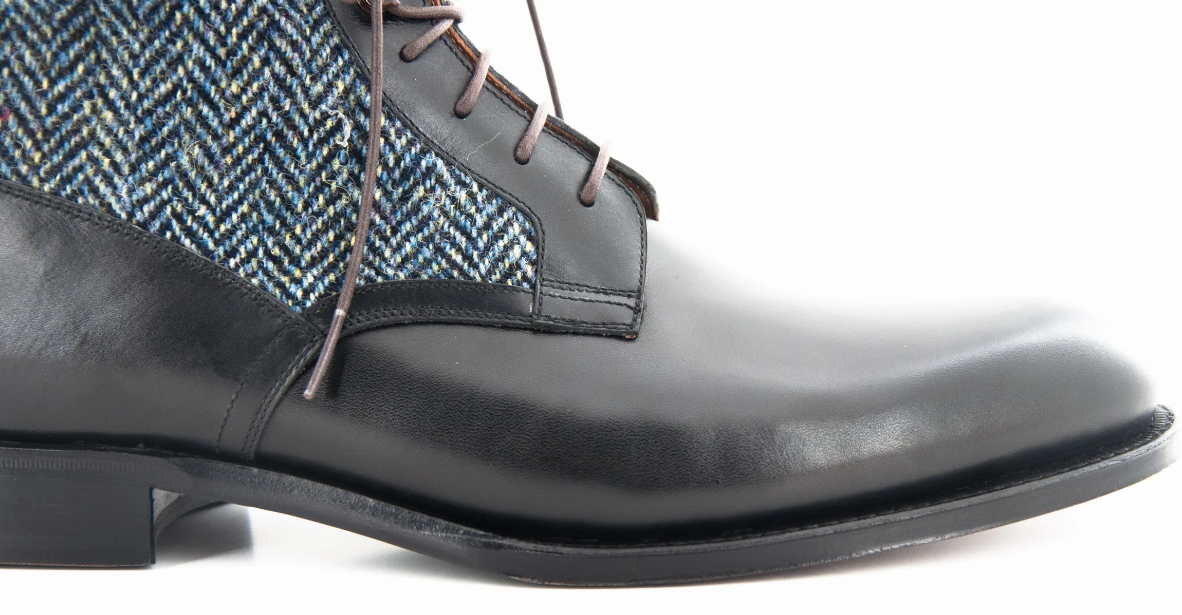 KANPEKINA - 11 DEC BOTTINE BLACK/TWEEDBLEU