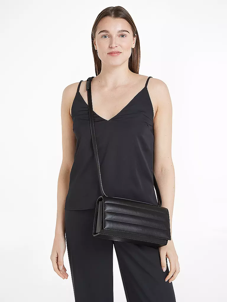 CALVIN KLEIN Tasche - Mini Bag QUILT  schwarz