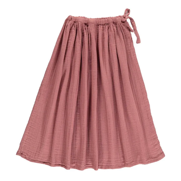Numero 74 Jupe Longue Coton Bio Ava | Baobab Rose S042