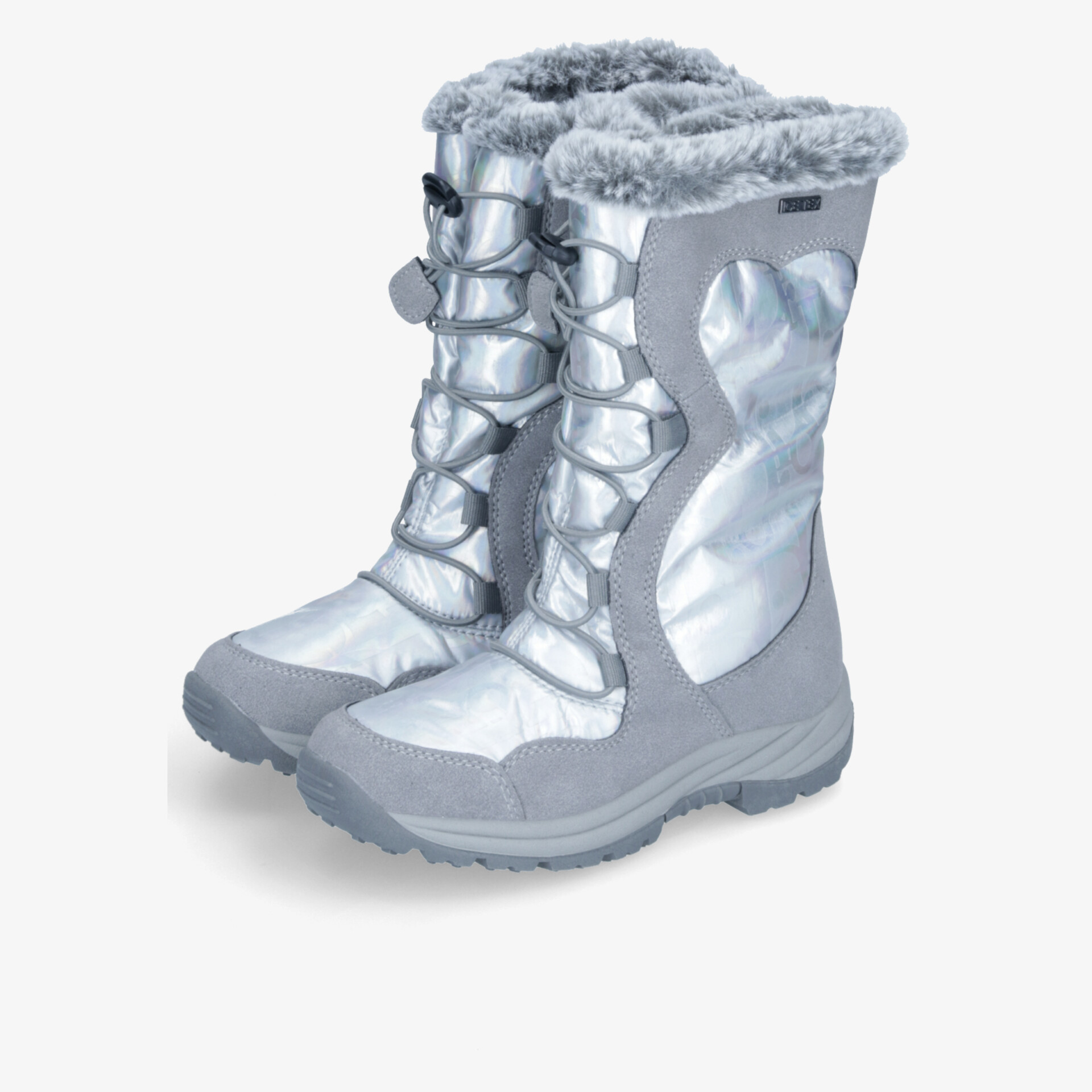 DooDogs Kinder Winterstiefel grau