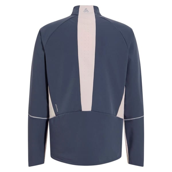 Veste ski de fond ODLO ENGVIK JACKET SILVER CLOUD/INDIA INK