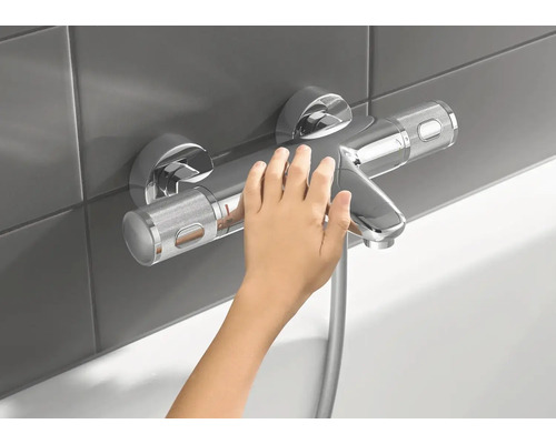 Grohe Quickfix badkraan met thermostaat PRECISION FEEL chroom 34788000