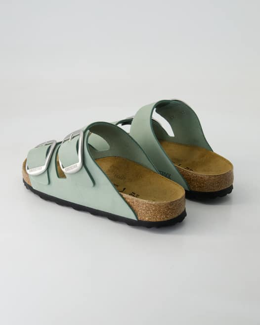 Birkenstock Arizona Big Buckle Pantoletten in Grün