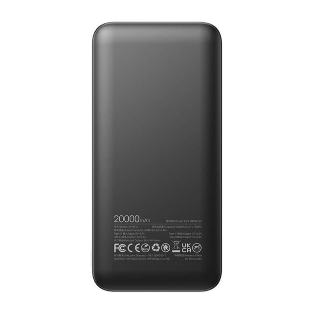 Joyroom Powerbank JR-PBF14 2,4A LED 20000mAh (sort)