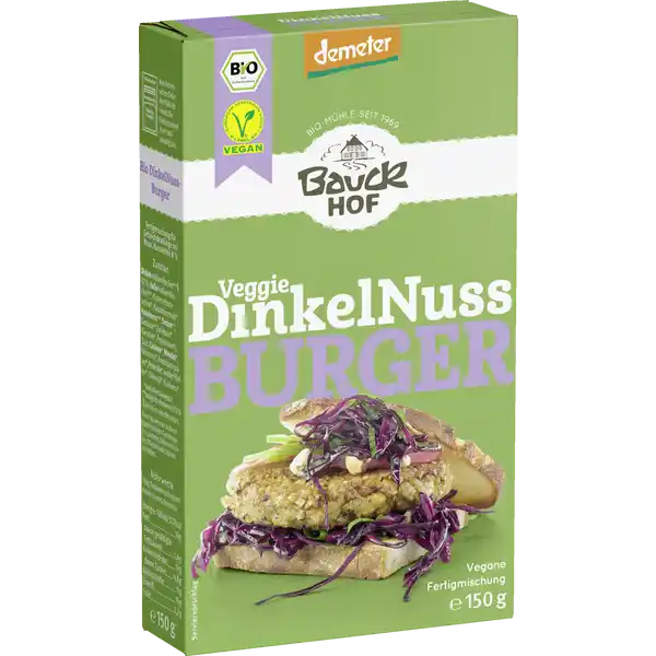 Bio Veggie Dinkelnuss-Burger