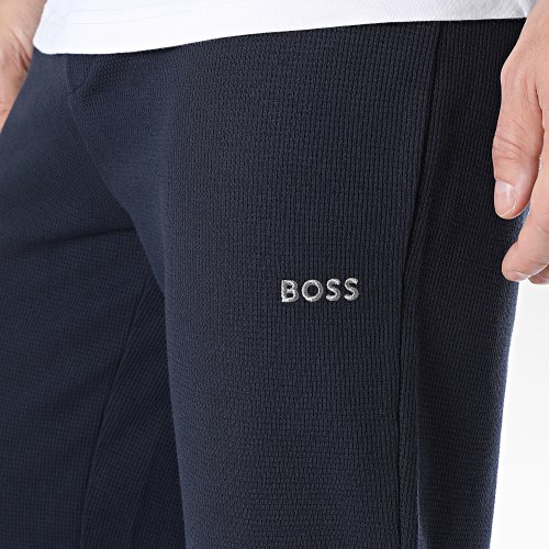 Pantalon Jogging Waffle Cuff 50486456 Bleu Marine