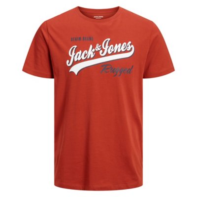 Tee-shirt à manches courtes homme Jjelogo O-Neck 2 Col JACK JONES