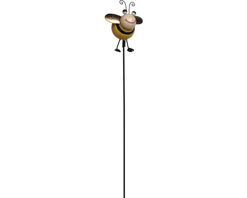Lafiora decoratieve staaf, bij, 95 cm hoog, metaal, geel