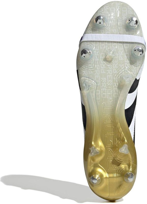 adidas - Predator Elite FT - Voetbalschoenen - Wit Zwart Goud - Synthetisch Materiaal
