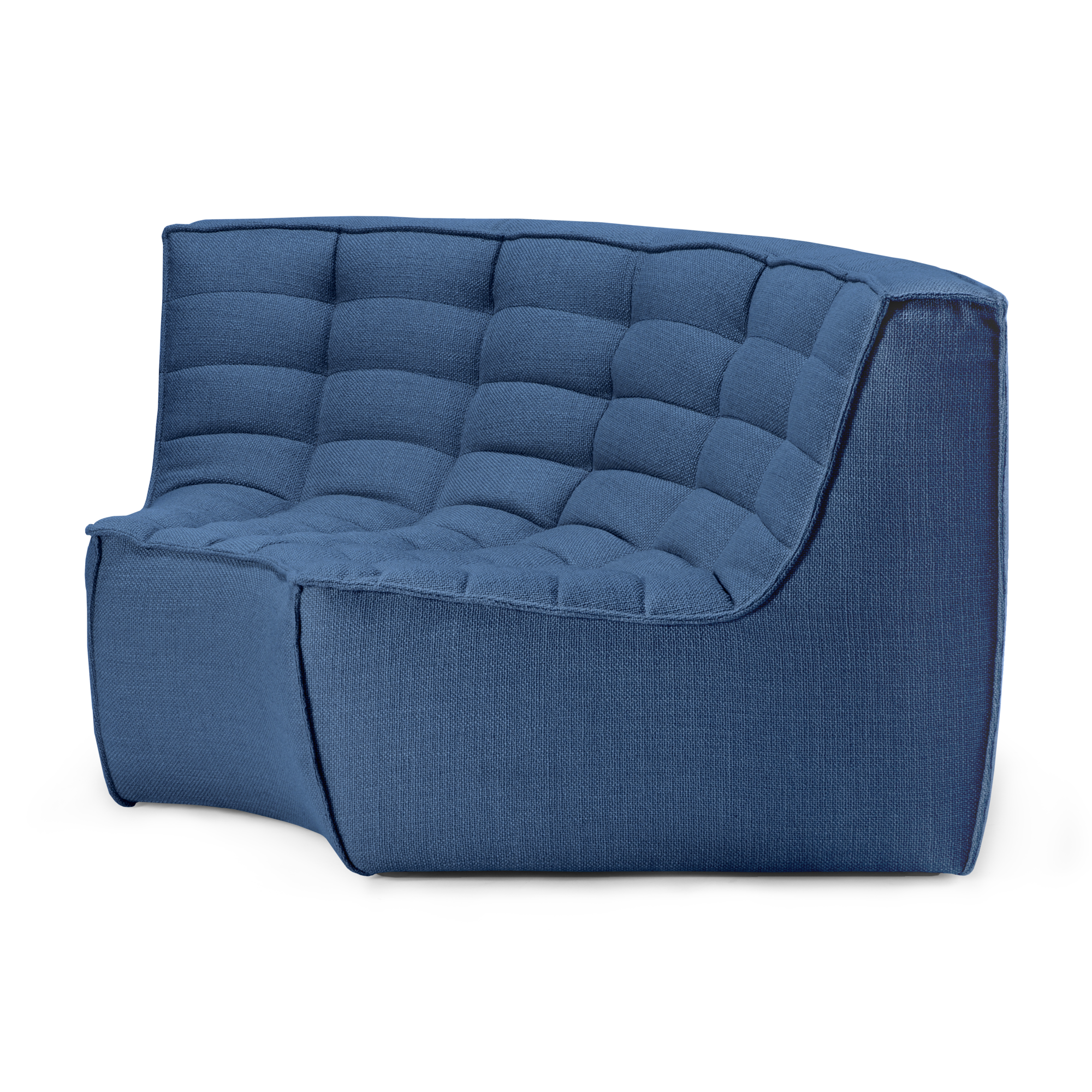 Sofa N701 90° rond hoekelement - blue