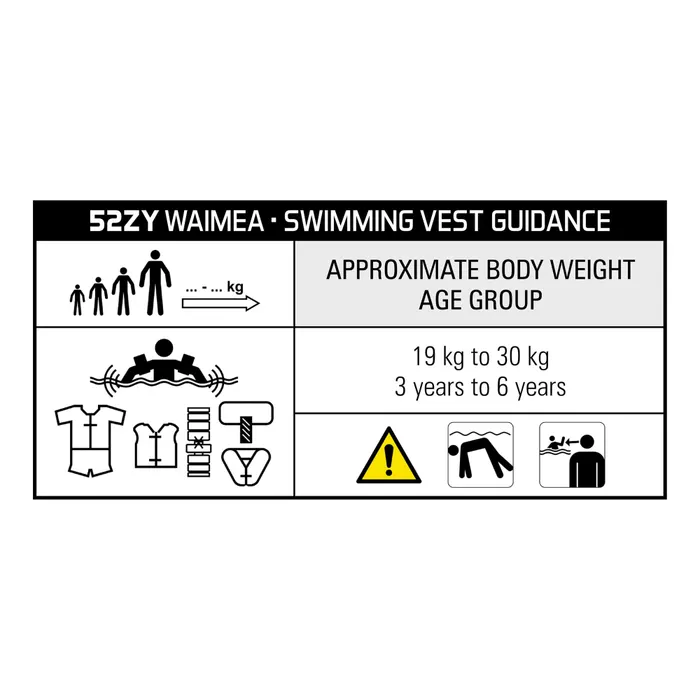 Waimea Zwemvest 3-6 jaar