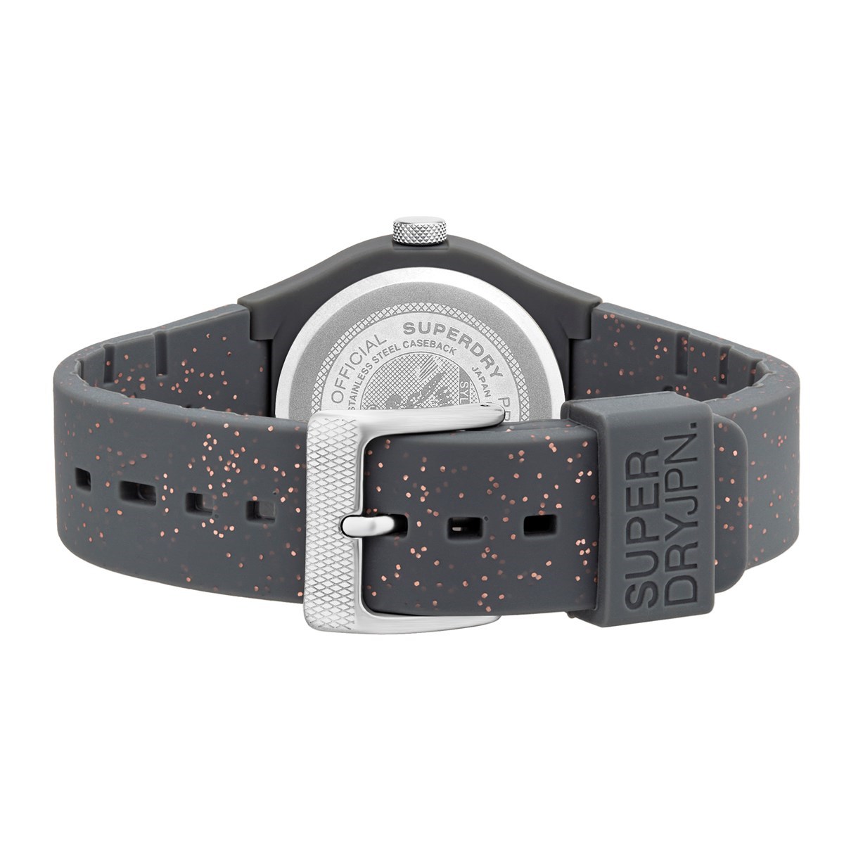 Montre analogique bracelet silicone et cadran pailletés URBAN GLITTER BRAND