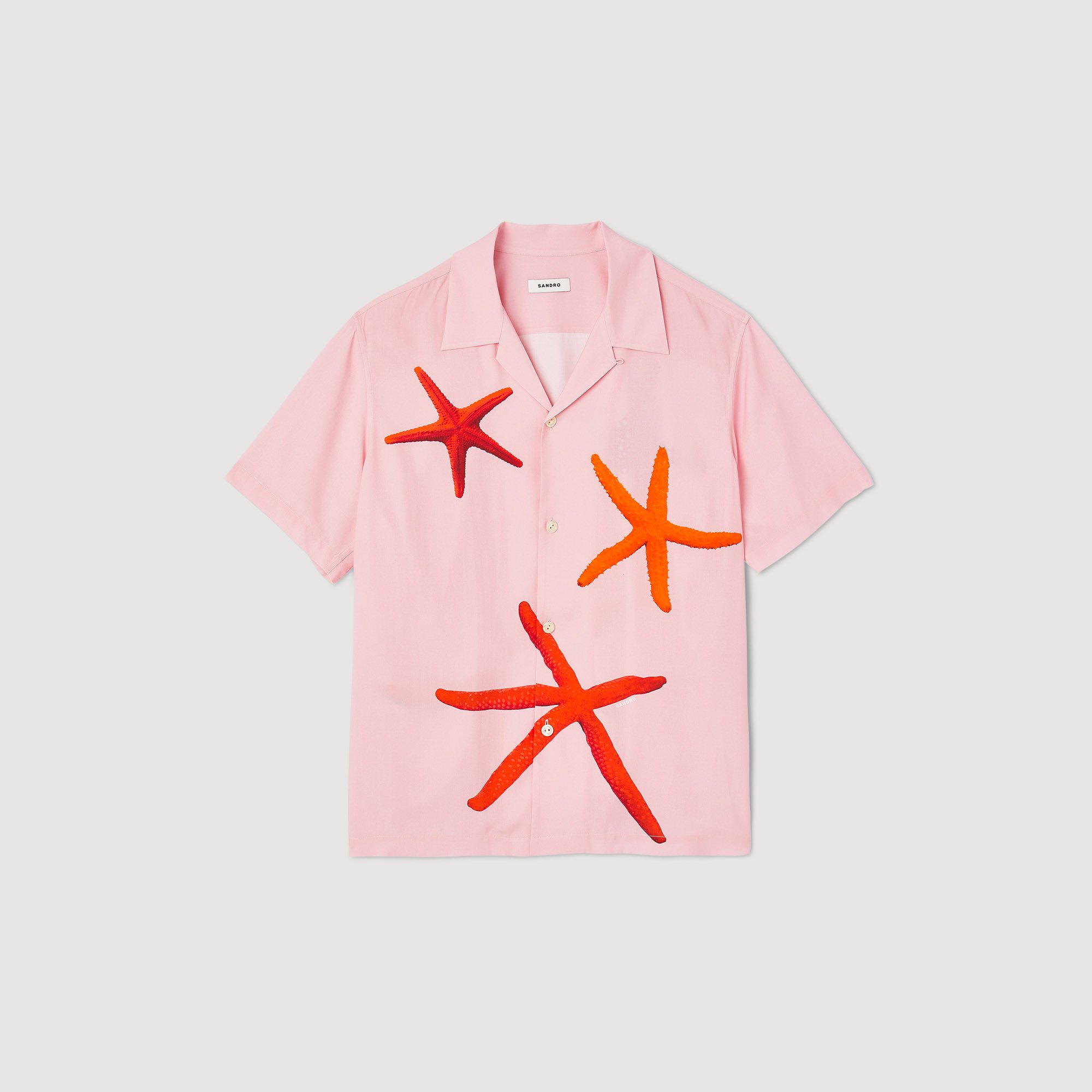 Chemise imprime etoiles de mer