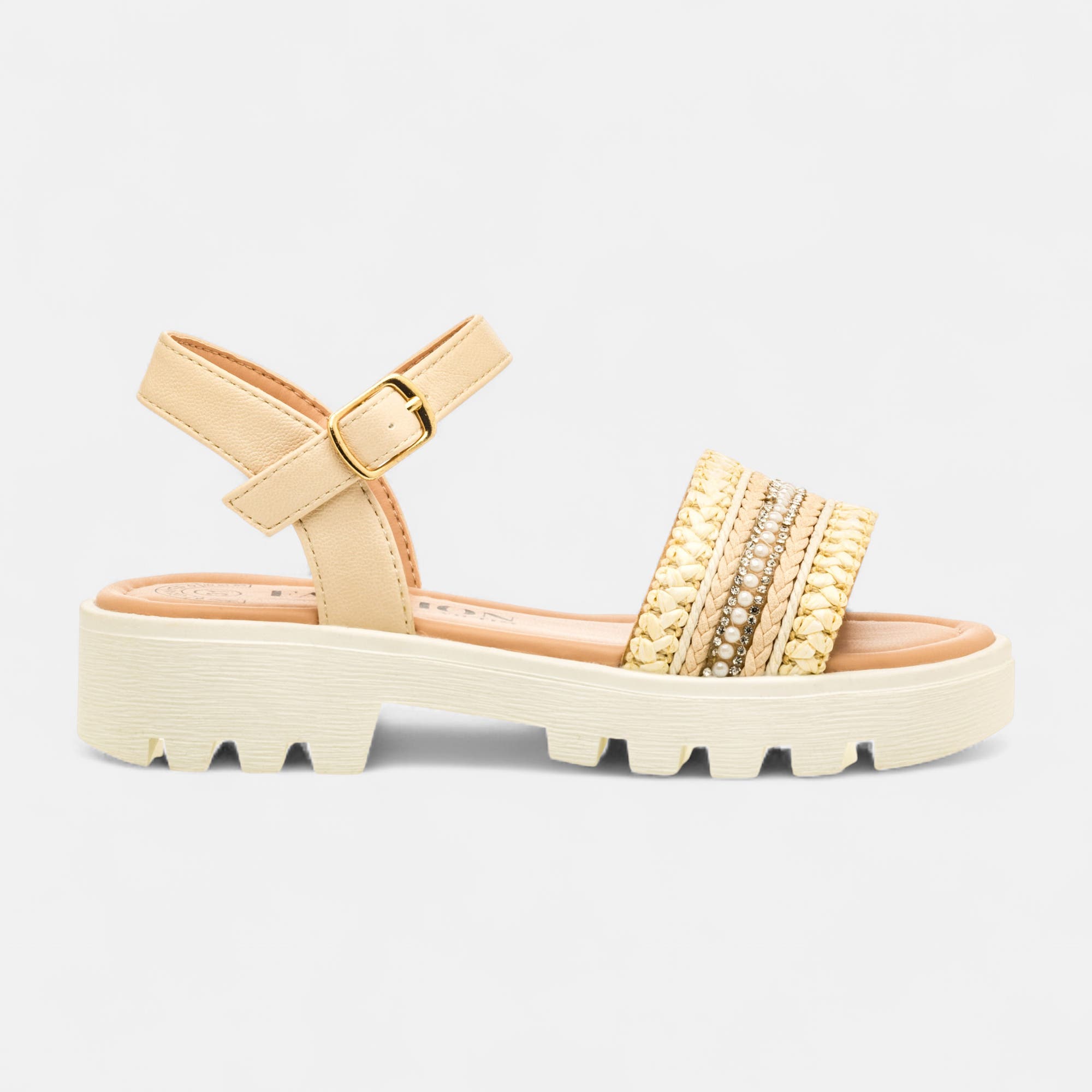 Sandales Fille beige