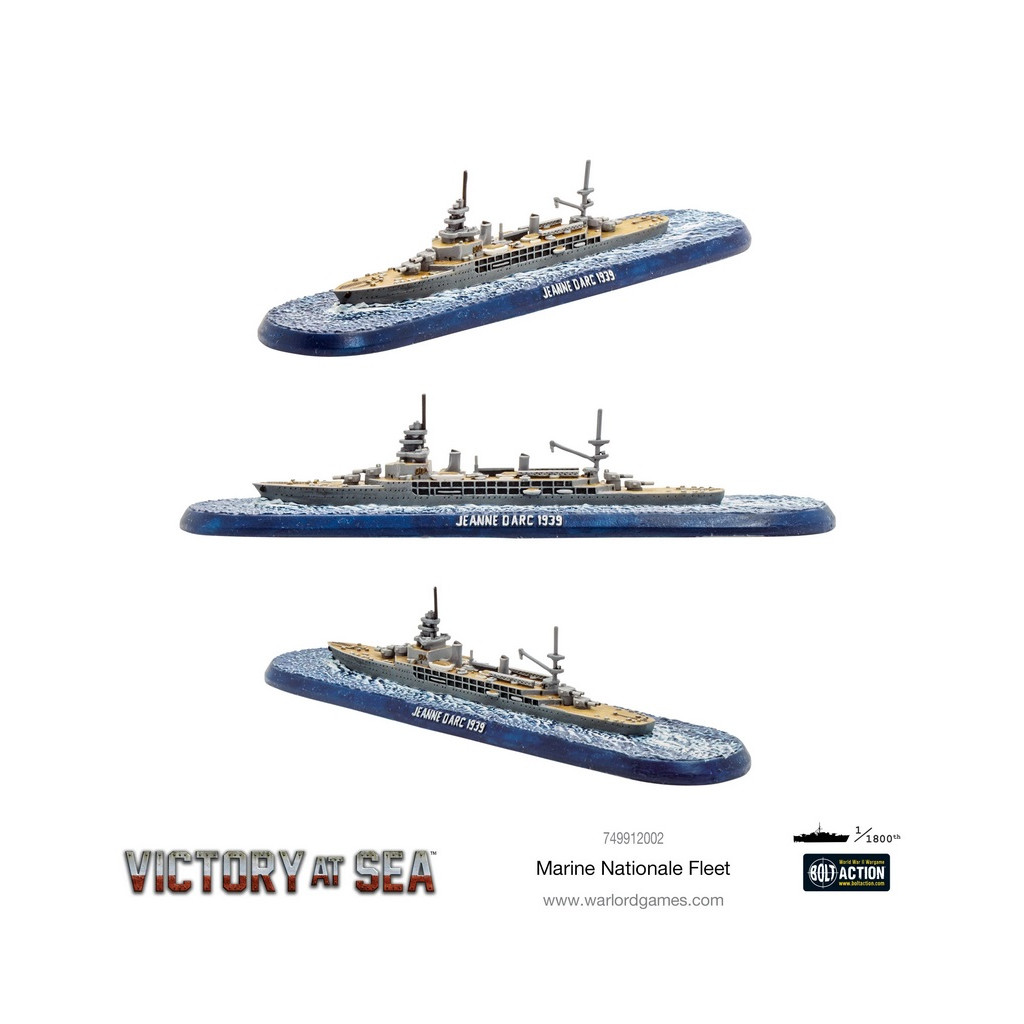 Victory at Sea - French Navy Starter Fleet