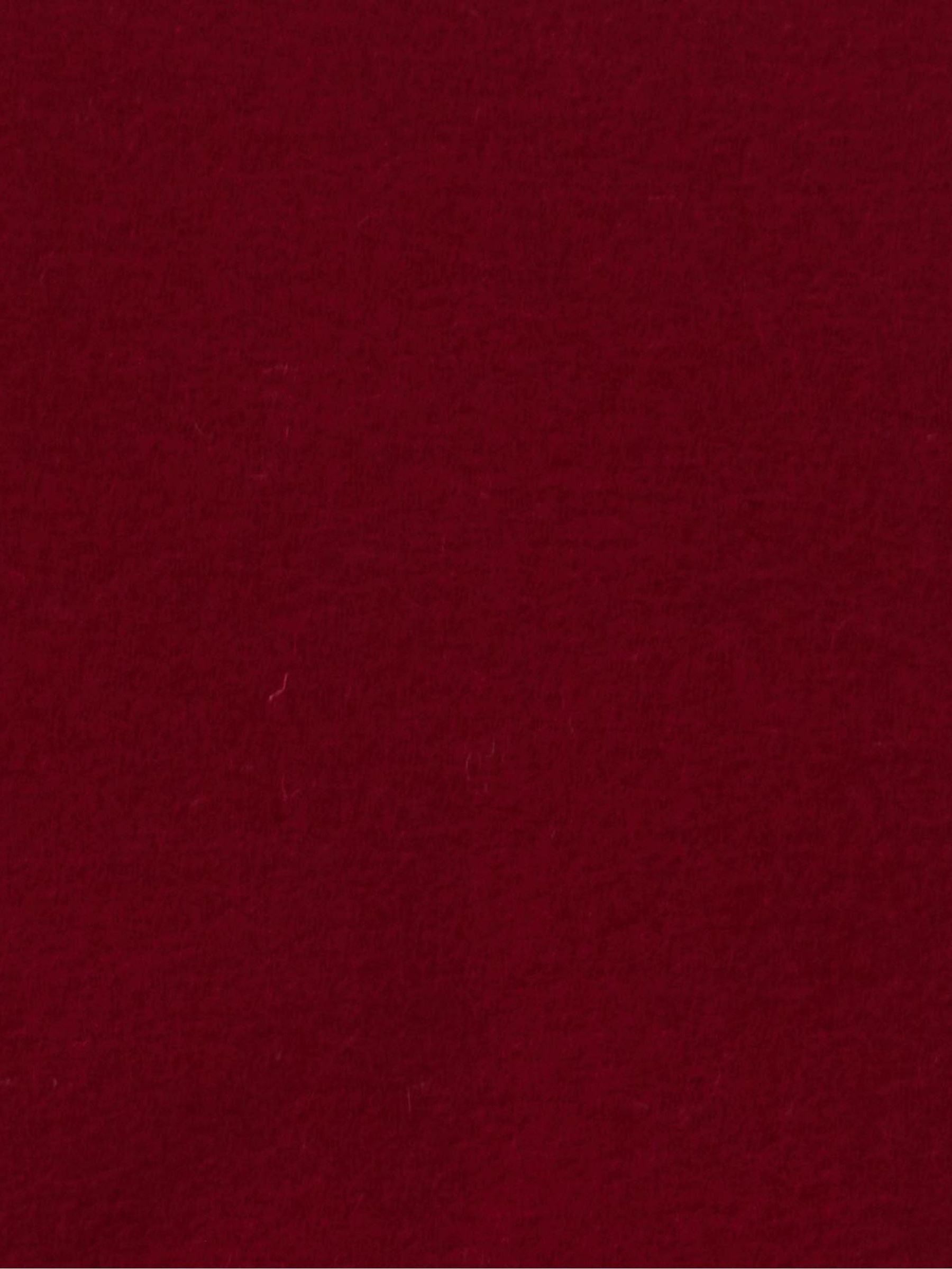 Rood - Barbour® effen lamswollen sjaal