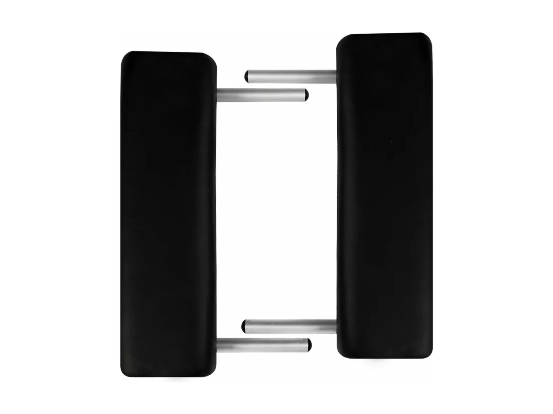 Table pliable de massage argenté 186 x 68 x 59 cm 02_0001888