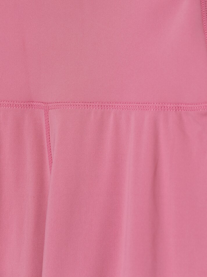 Calça legging esportiva de compressão - Rosa Chiclete