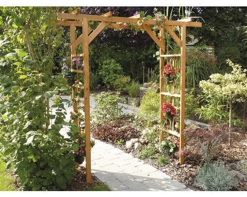 Pergola promadino Anke 200 x 60 x 210 cm bruin