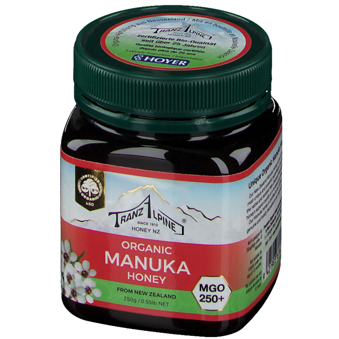 Bio-Manuka-Honig 250+ mg