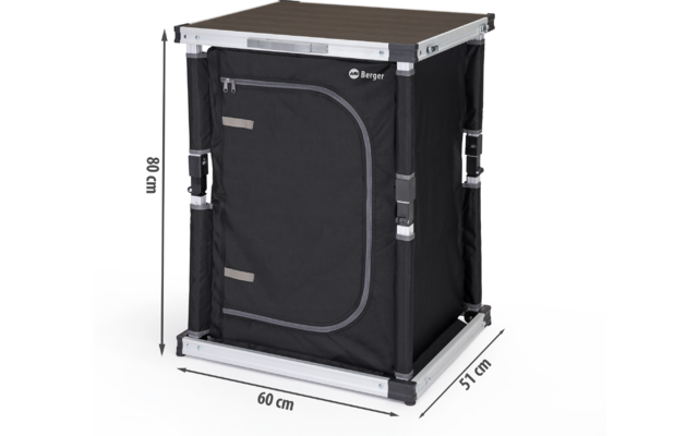 Berger Tampere Kofferbox / Campingschrank faltbar
