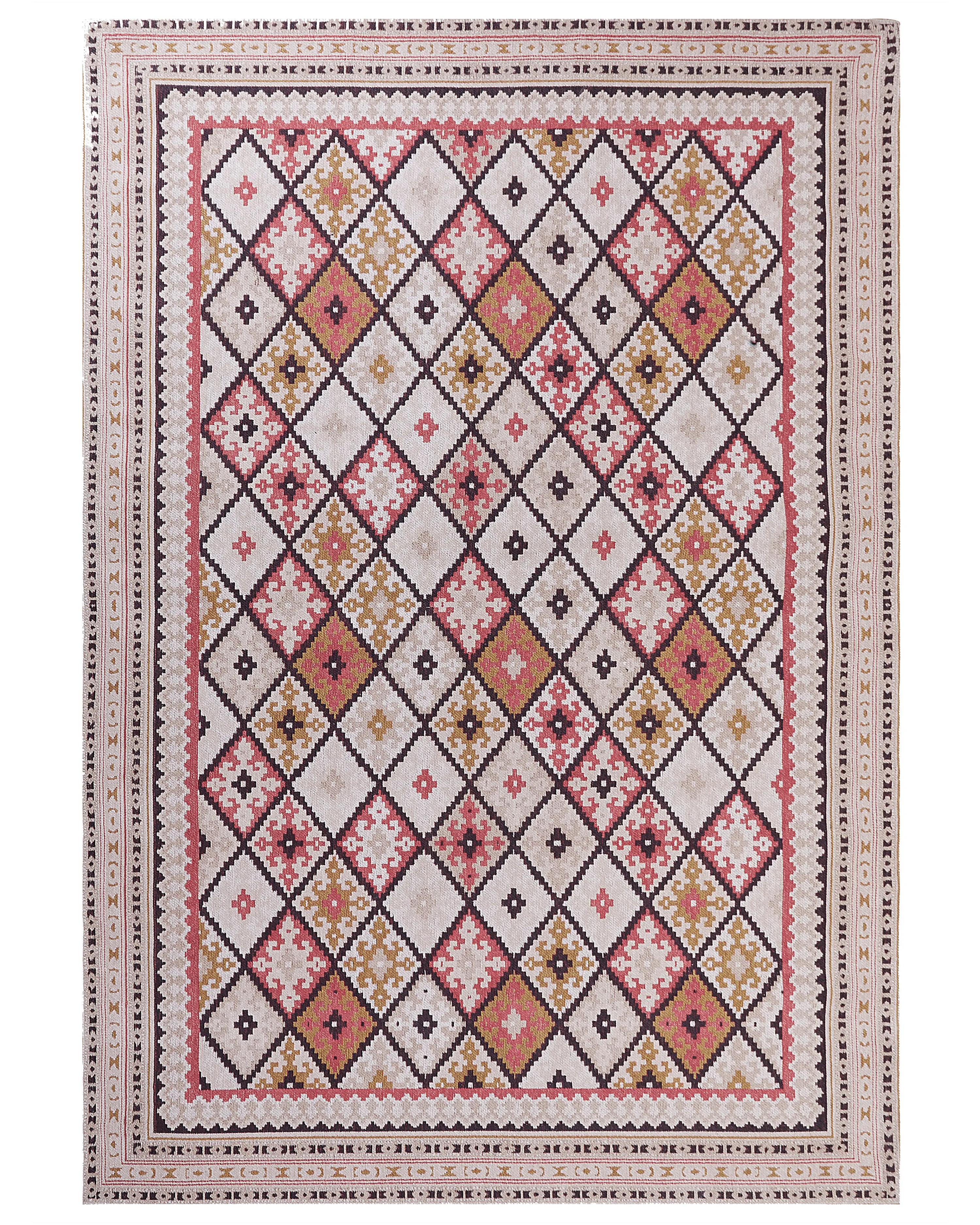 Vloerkleed ANADAG Rood 160 x 230 cm Katoen