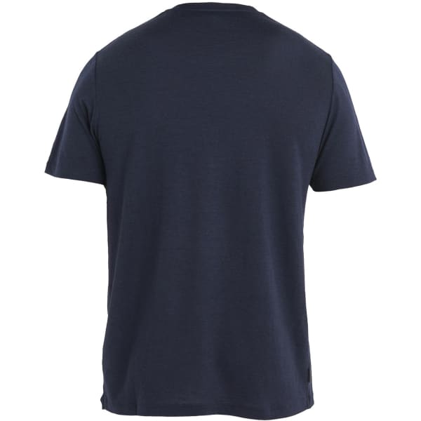 T-shirt randonnée ICEBREAKER M MER 150 TECH LITE II SS TEE NATURAL SK MIDNIGHT NAVY