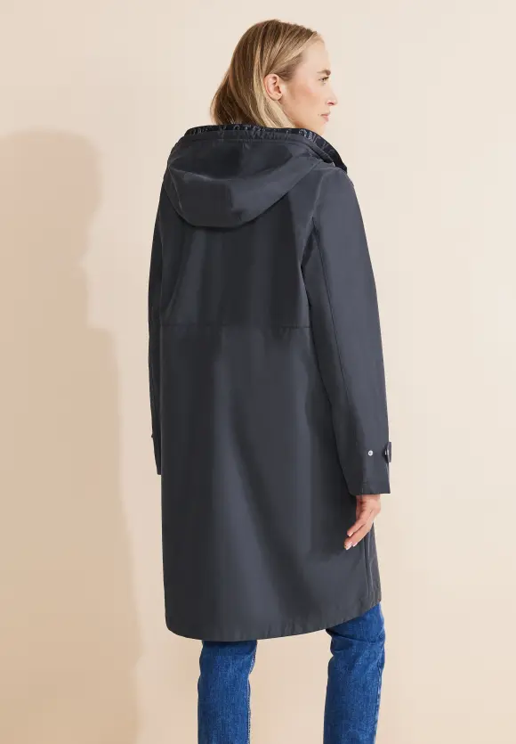 Doubleface Teflon Parka - gravity blue