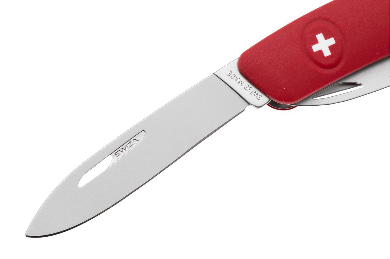 Swiza D07 R AM, KNR.0116.1900, Red Helvetix, Zwitsers zakmes, 7 tools