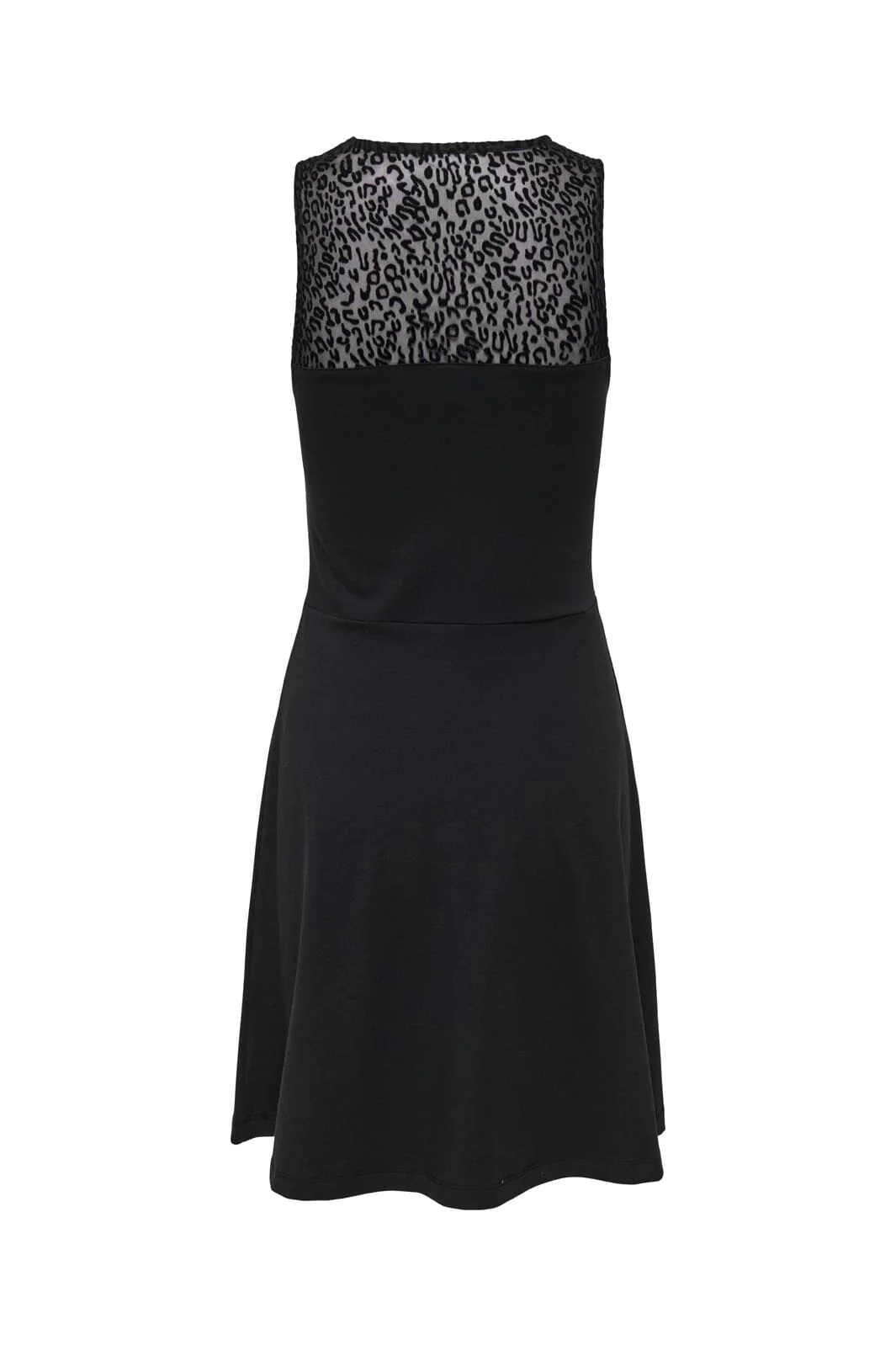 Only Onllive Lov S/L Mesh Detail Dress 4689486 black mesh leo
