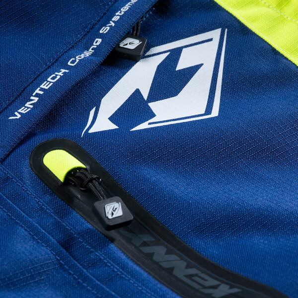 Kenny - Veste Titanium Navy / Jaune / Blanc