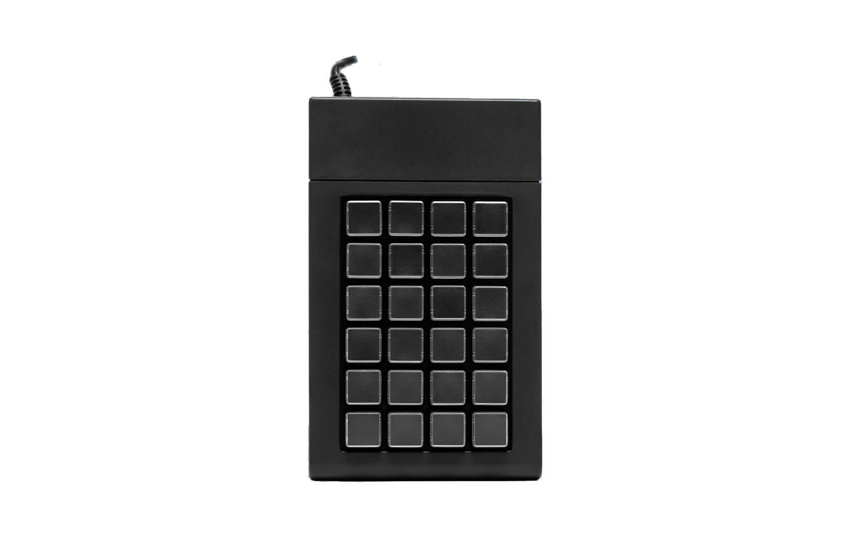 Tastatur AK-100Frei programmierbare Kassentastatur mit 24 Tasten,