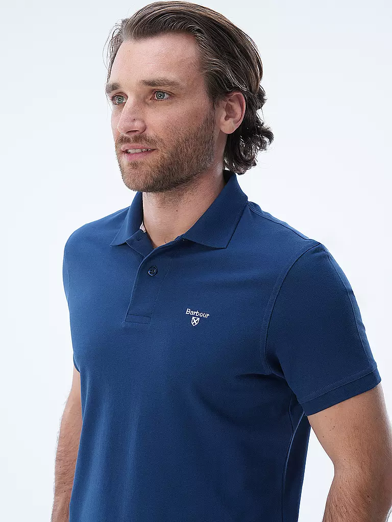BARBOUR Poloshirt dunkelblau