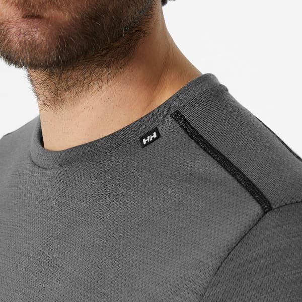 T-shirt thermique HELLY HANSEN LIFA MERINO MIDWEIGHT CREW CONCRETE