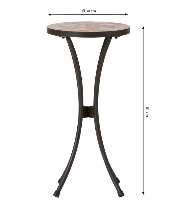 Dehner Blumenhocker Chiara, terra-rosé