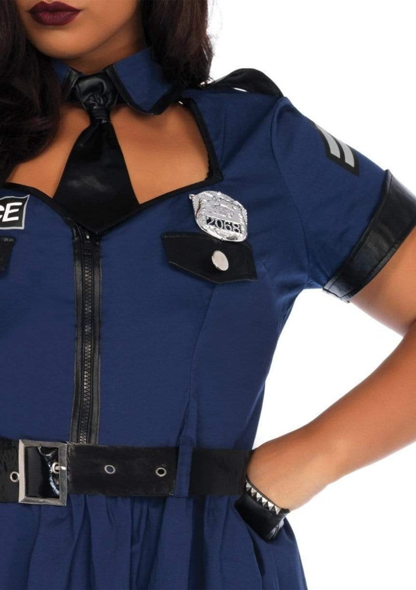 Politie Jurk Dames Plus Size Leg Avenue