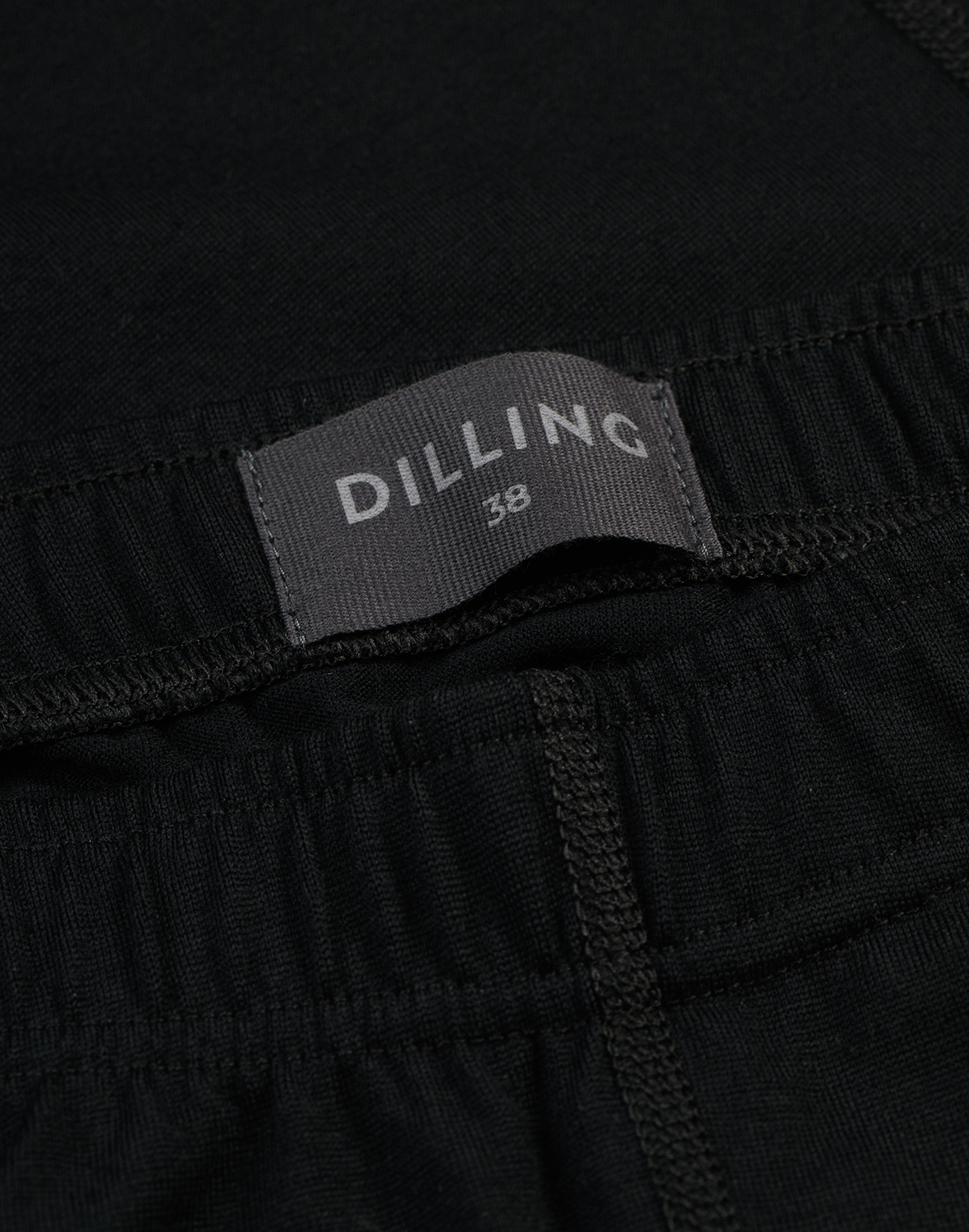 Legging van merinowol voor dames in Zwart