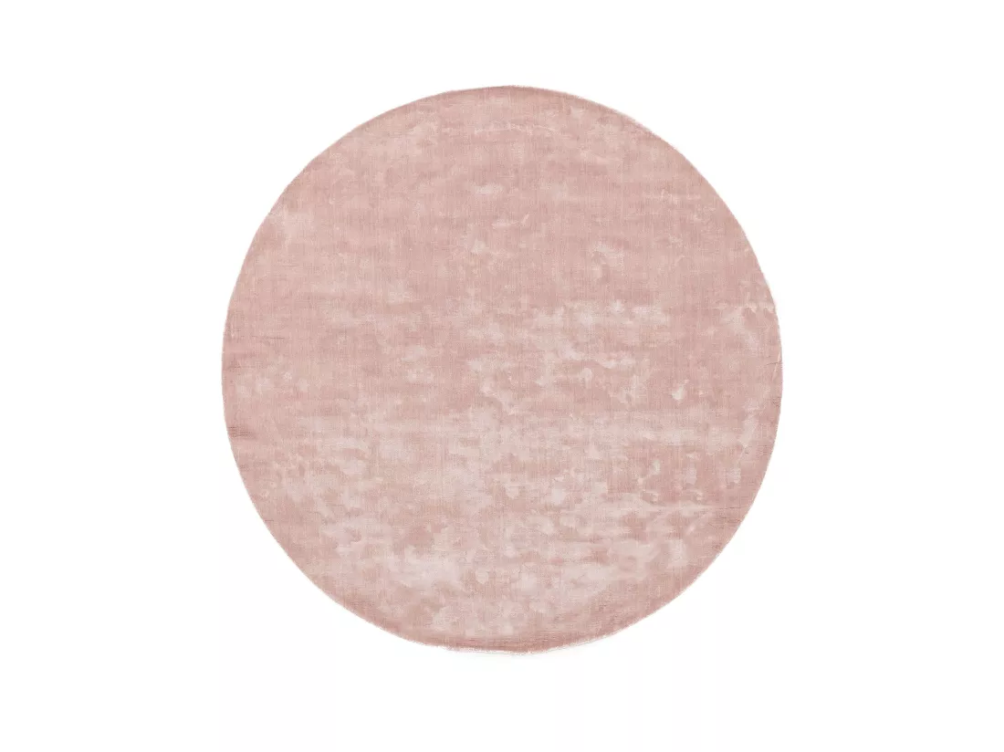 Tapis en viscose Rond Nela Rose ø 160 cm rond