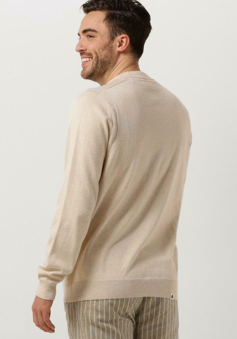 ANERKJENDT beige anerkjendt trui aksail cotton silk knit