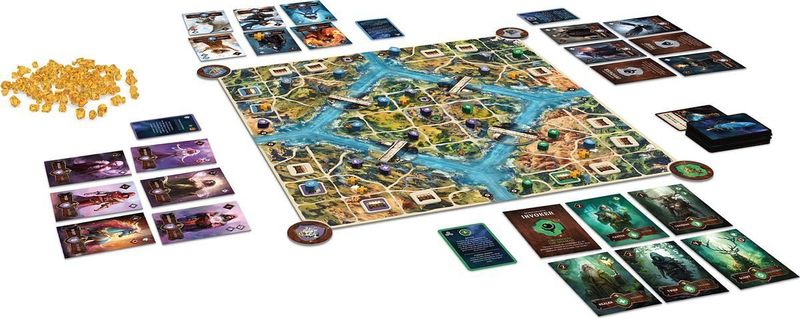 The Secret Relics of Wizards - Strategie Spel - Magisch - Voor 2-4 Spelers