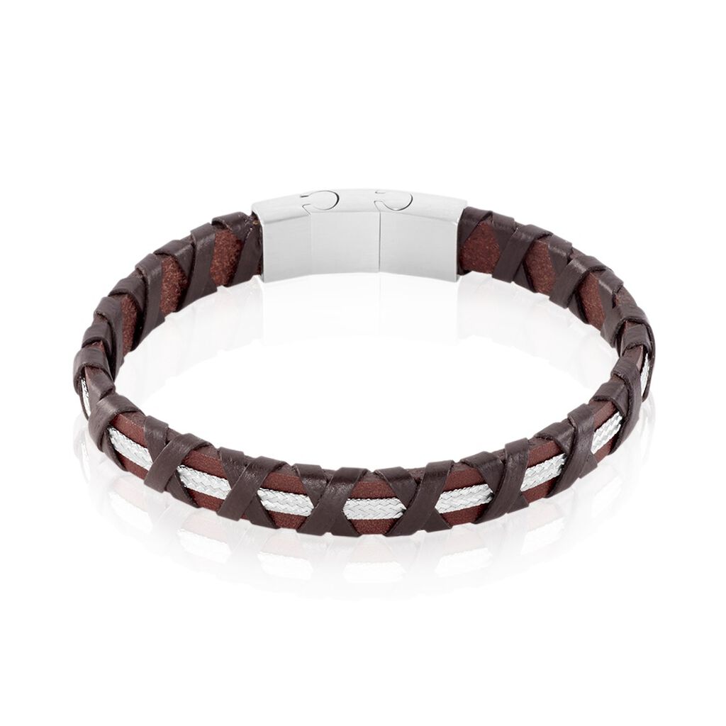 Bracelet Acier Blanc Luc