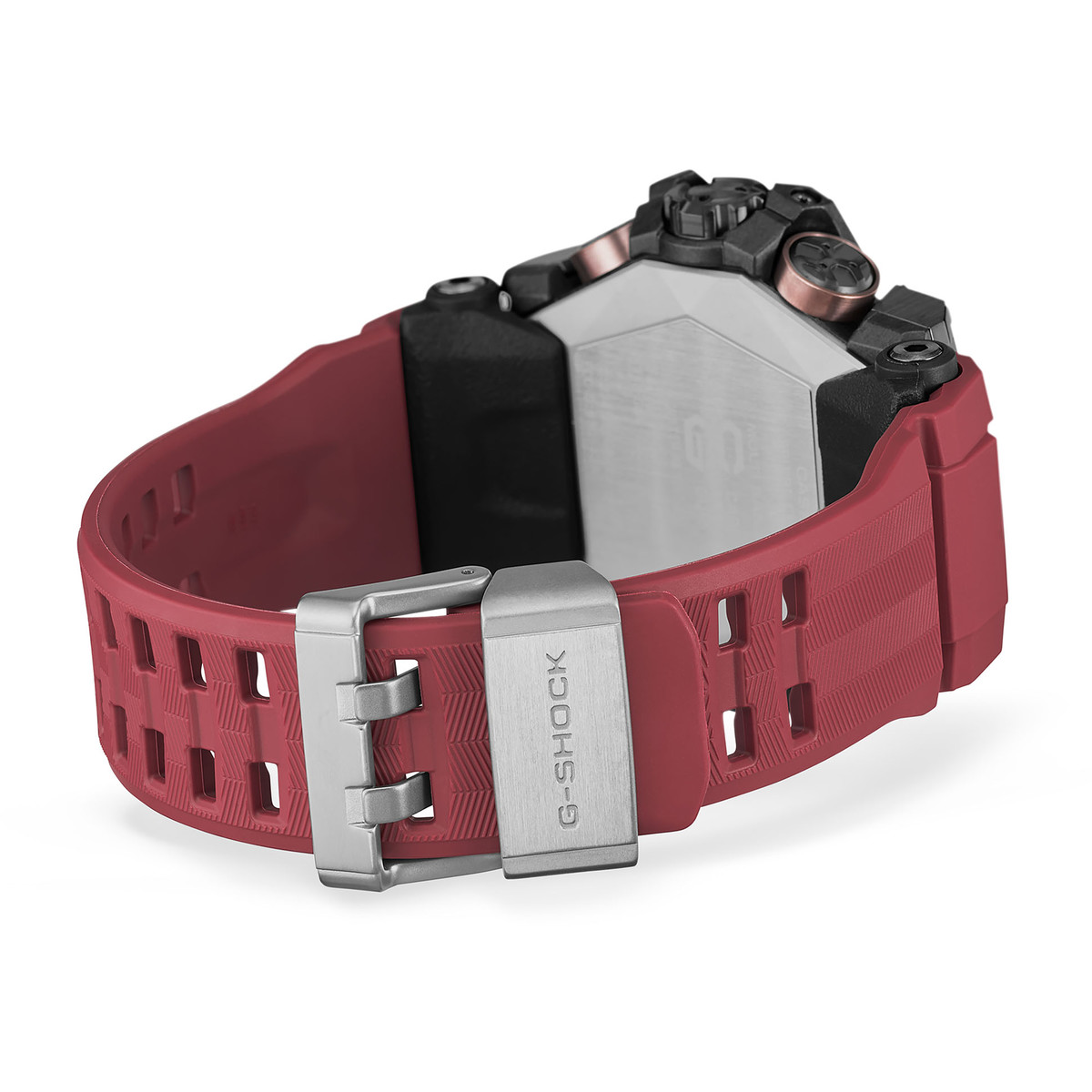 Montre CASIO G-SHOCK homme bracelet résine bordeaux