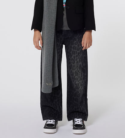 Zadig & Voltaire Jeans - Rinse Wash/Brush m. Leopardprint