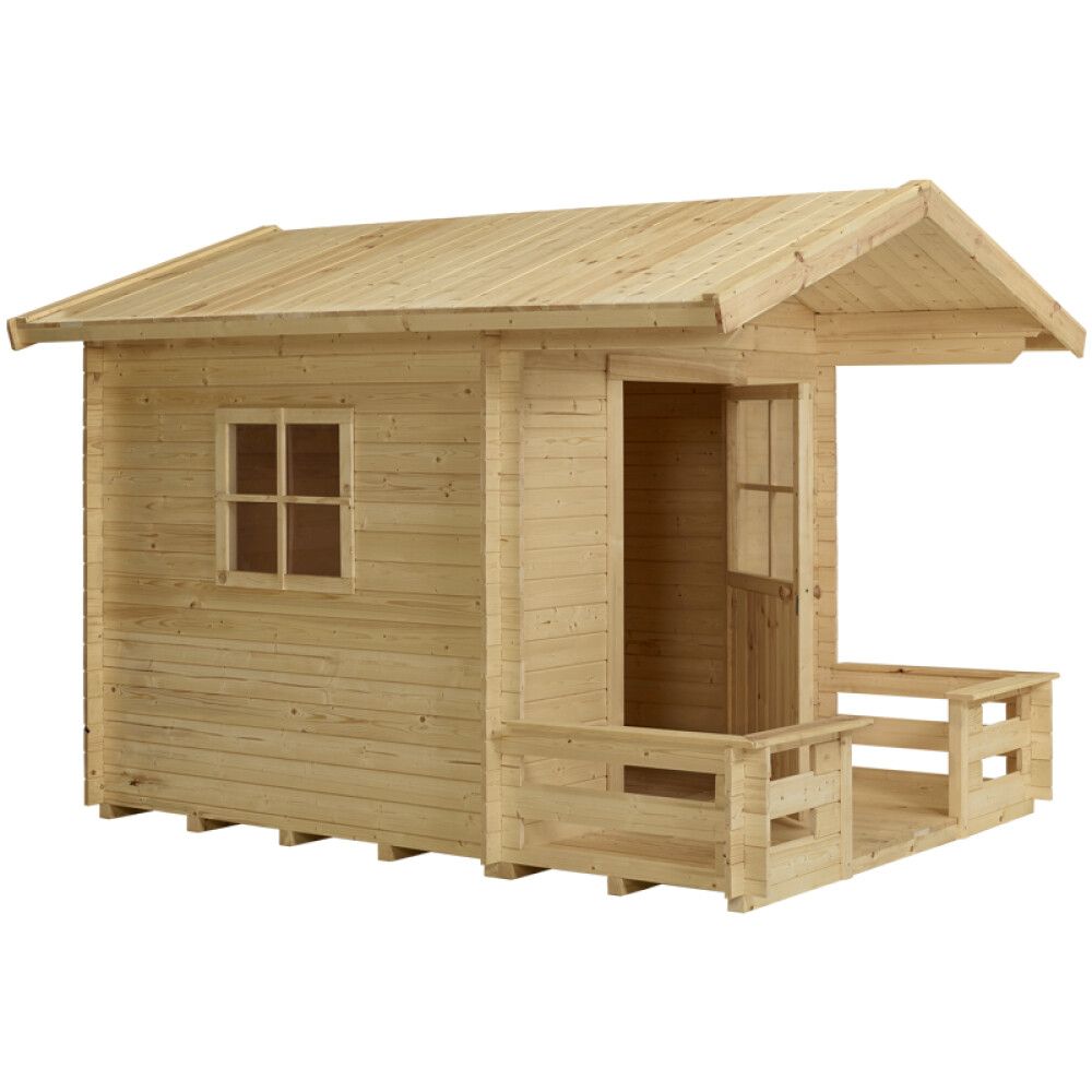 LEKEHUS PLUS 182X161CM + 72CM TERRASSE INKL. TAKPAPP