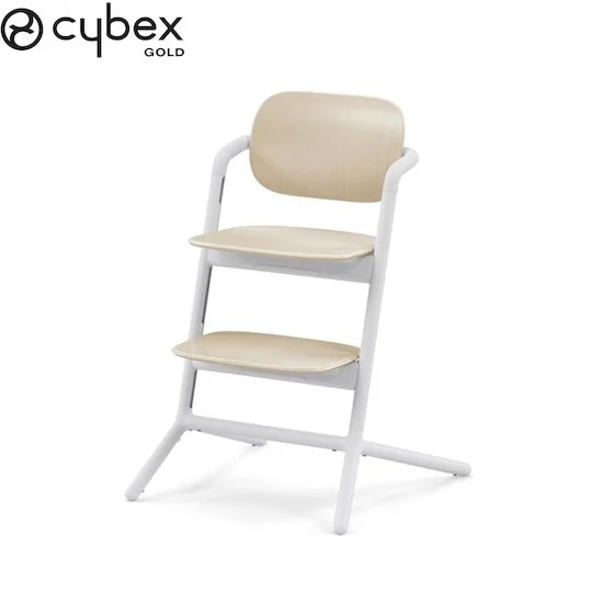 Chaise haute Lemo   Sand White        de               CYBEX